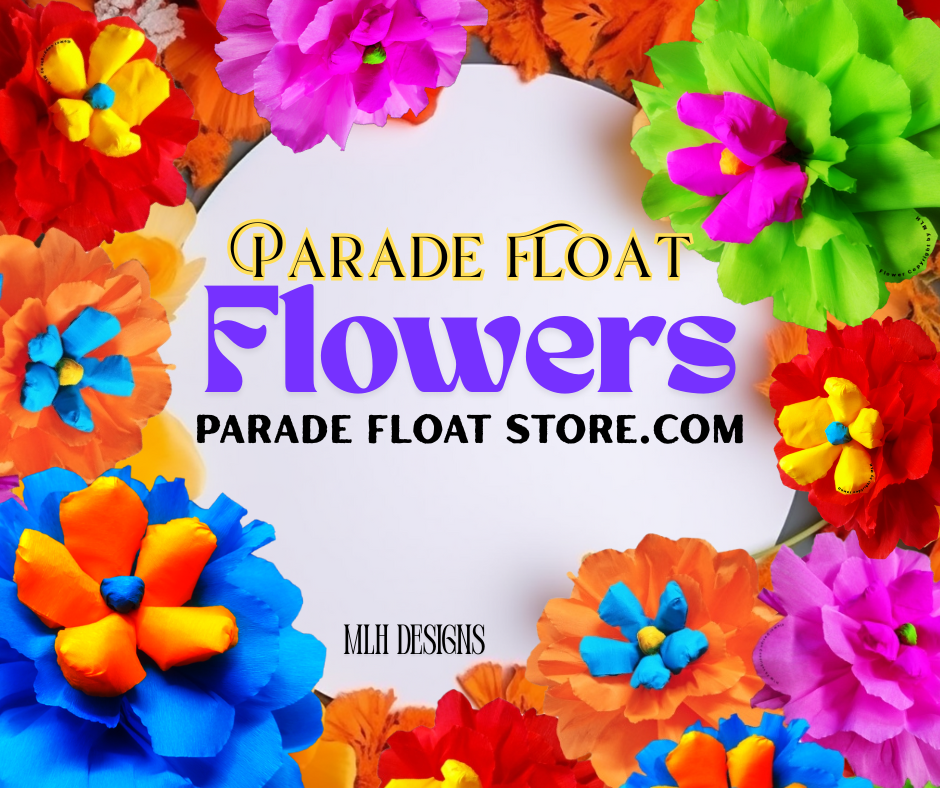 Parade Float Decoration flowers