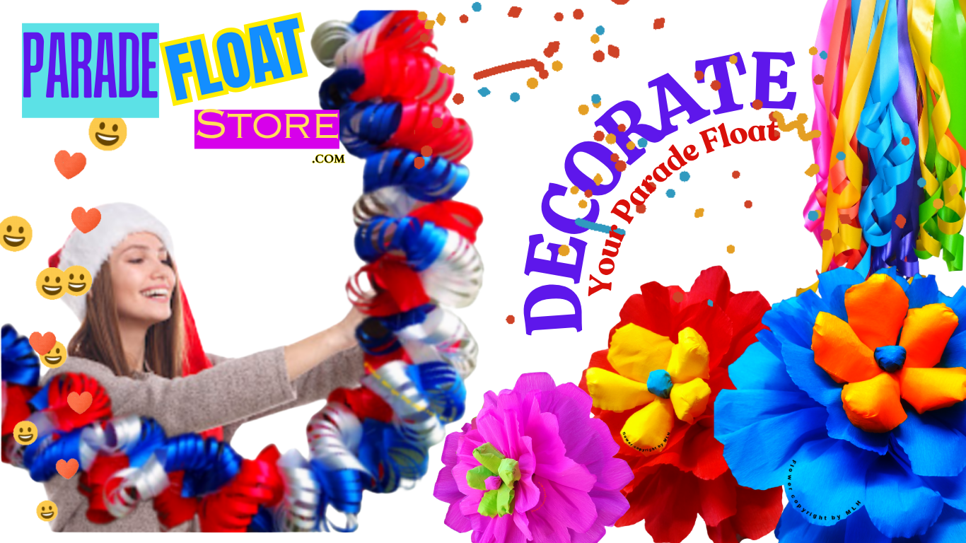 Parade float decorations store